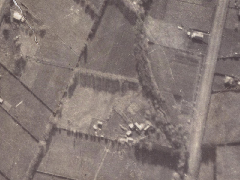 43 Muir Avenue from the air, 1925-1929