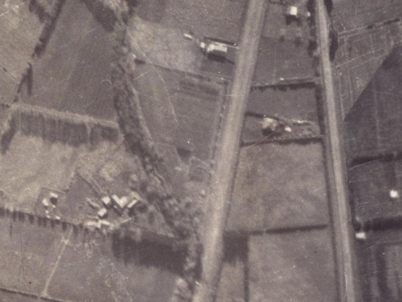 496 Halswell Road from the air, 1925-1929