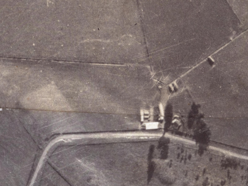 Barnfields Close from the air, 1925-1929