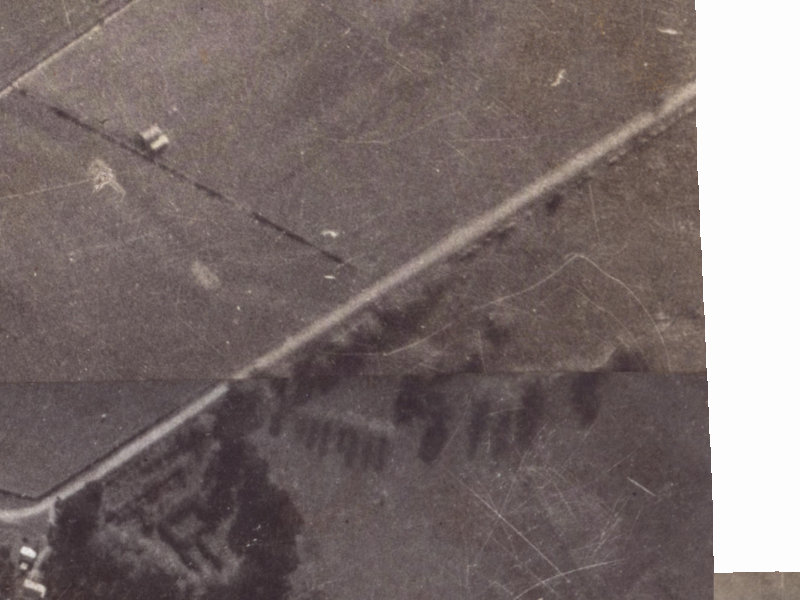 745–747 Cashmere Road from the air, 1925-1929