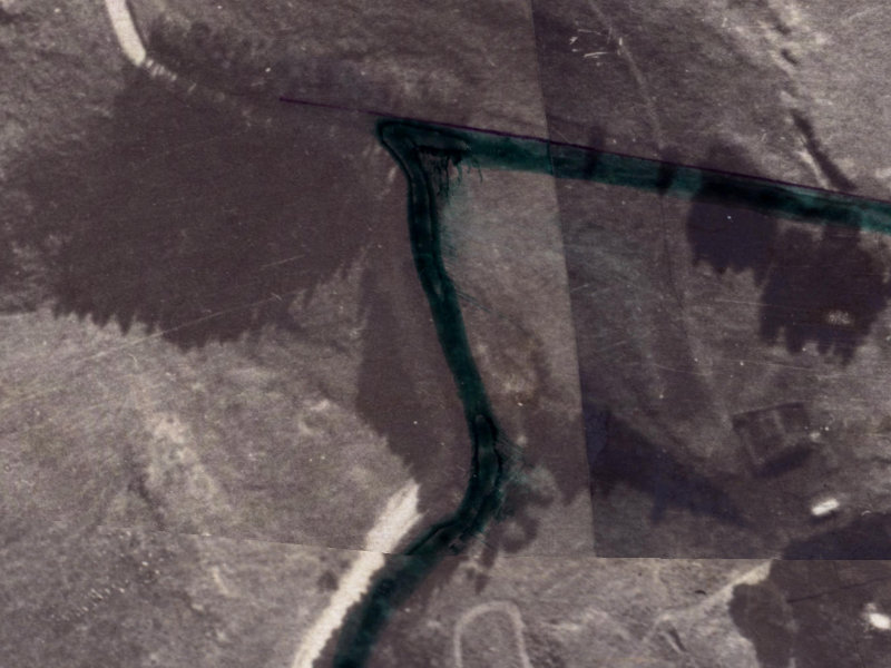 285 Dyers Pass Road from the air, 1925-1929