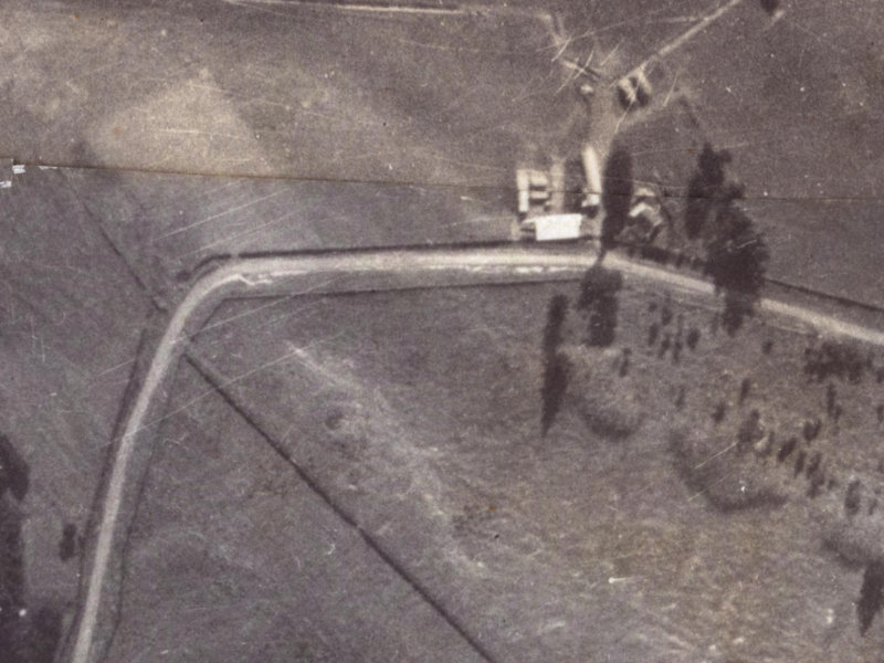 Hewers Lane from the air, 1925-1929