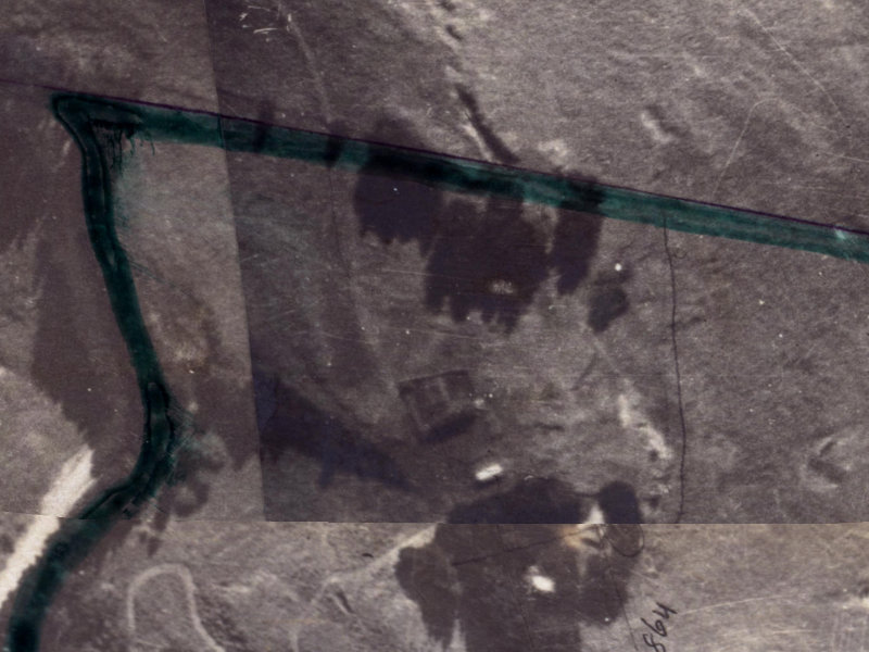 73–83 Victoria Park Road from the air, 1925-1929