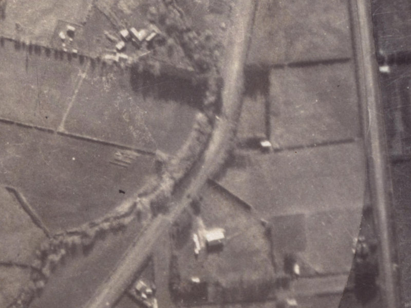 516 Halswell Road from the air, 1925-1929