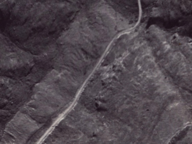 132 Evans Pass Road from the air, 1925-1929