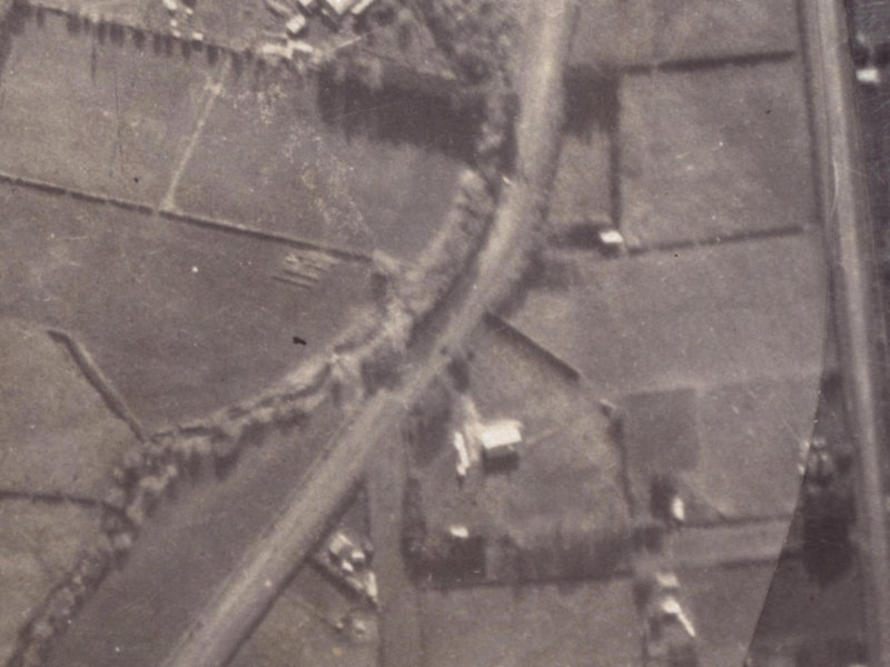 439 Halswell Road from the air, 1925-1929