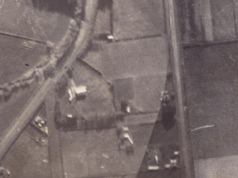 12B School Road from the air, 1925-1929