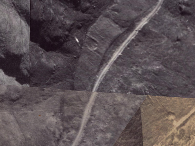 160 Evans Pass Road from the air, 1925-1929