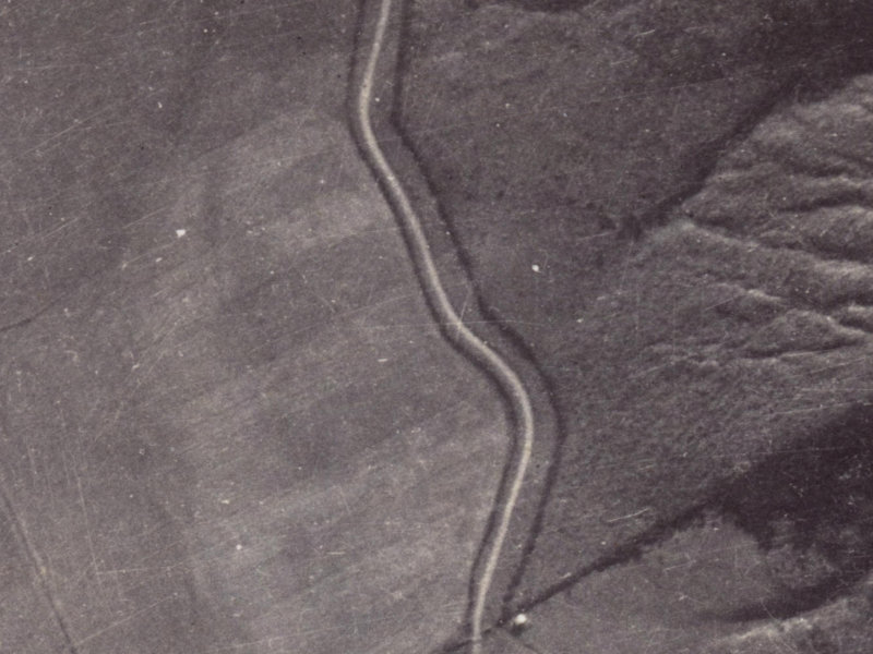 112–114 Hoon Hay Valley Road from the air, 1925-1929