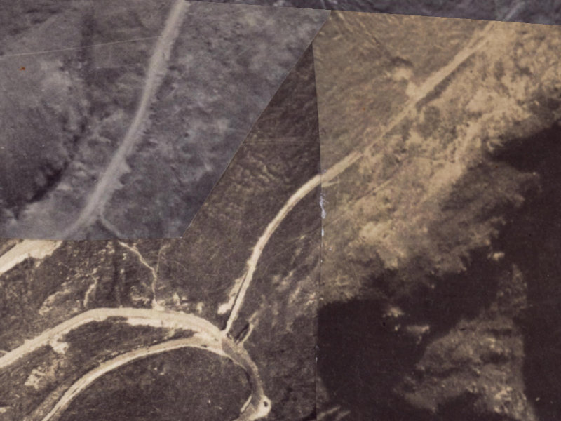 203 Evans Pass Road from the air, 1925-1929