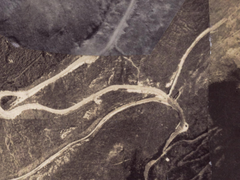 194–200 Evans Pass Road from the air, 1925-1929