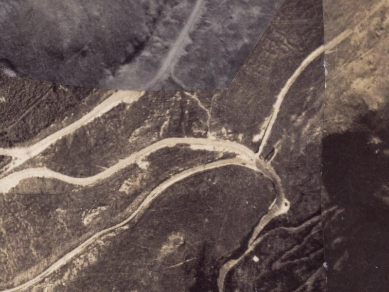 191 Evans Pass Road from the air, 1925-1929