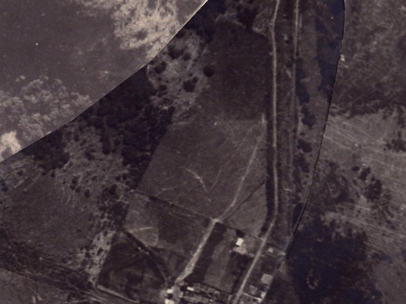 Endeavour Place from the air, 1925-1929