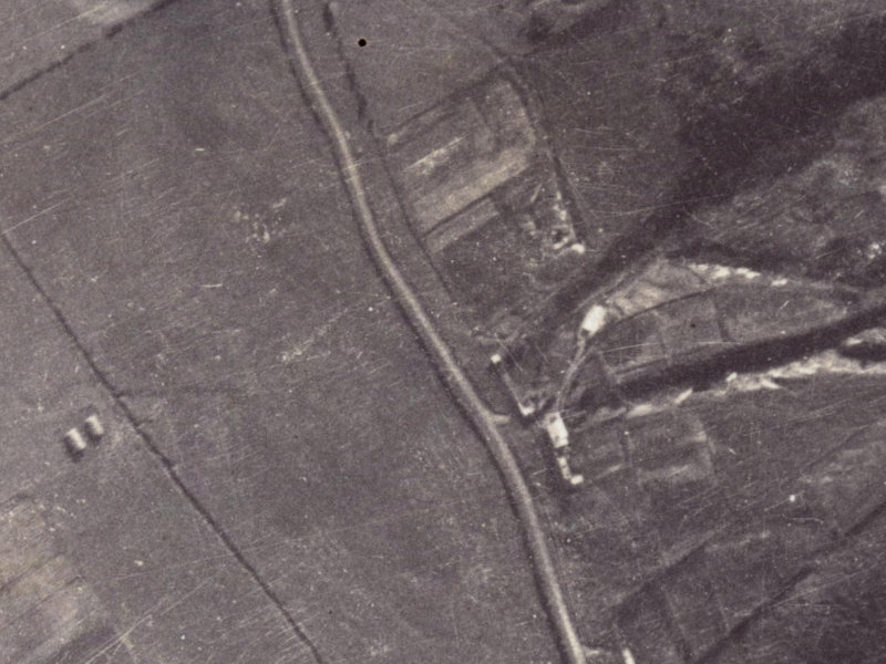 Hoon Hay Valley Road from the air, 1925-1929