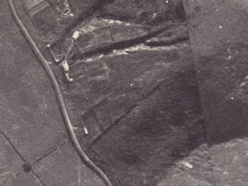 Hoon Hay Valley Road from the air, 1925-1929