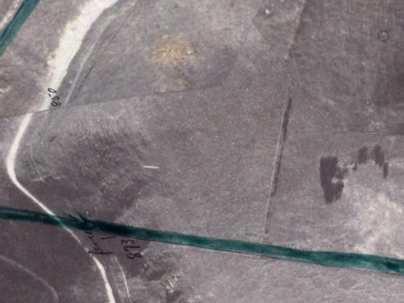 501–551 Dyers Pass Road from the air, 1925-1929