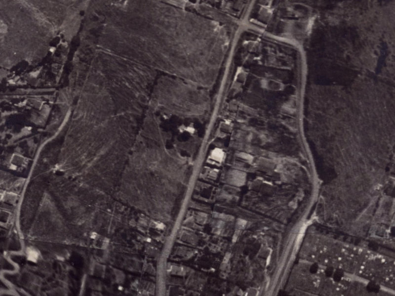30A Cornwall Road from the air, 1925-1929