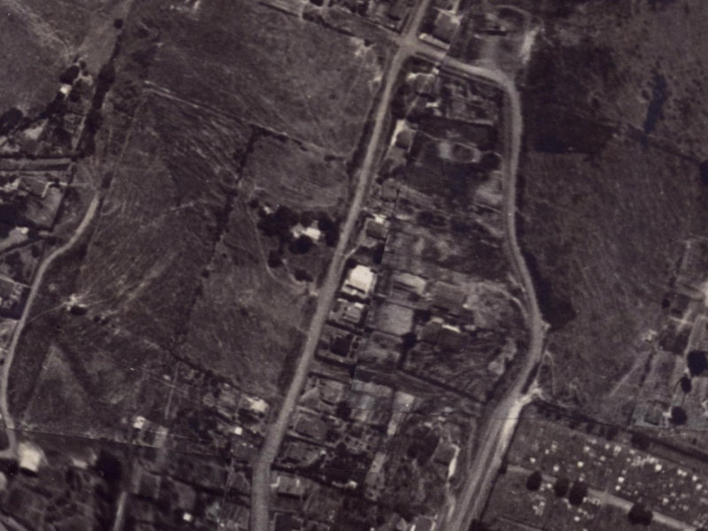 30 Cornwall Road from the air, 1925-1929