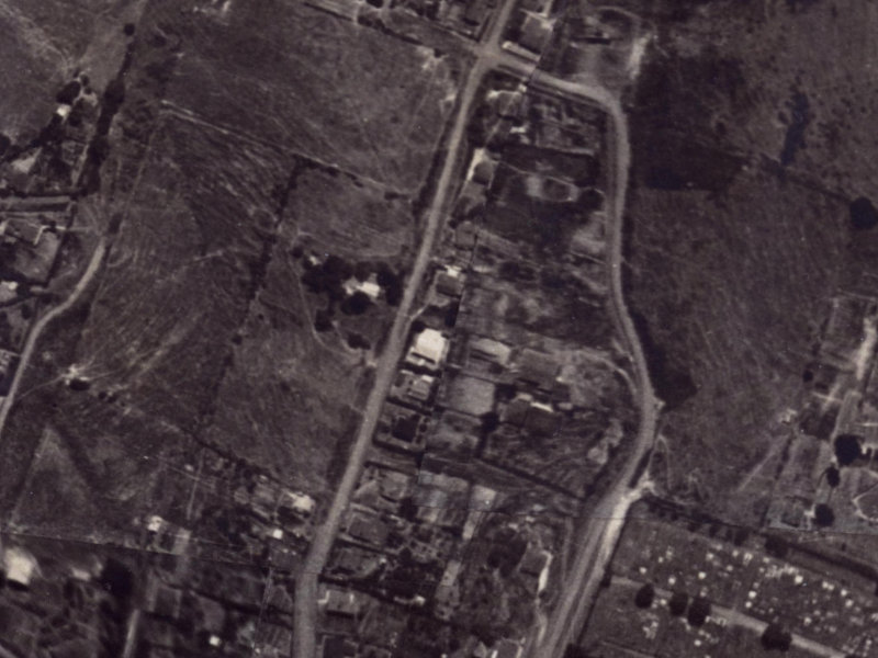 Cornwall Road from the air, 1925-1929