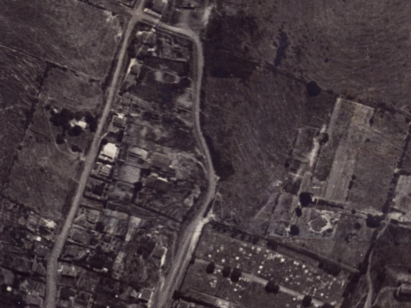 87 Canterbury Street from the air, 1925-1929