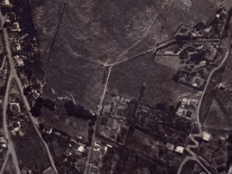 16 Ross Terrace from the air, 1925-1929