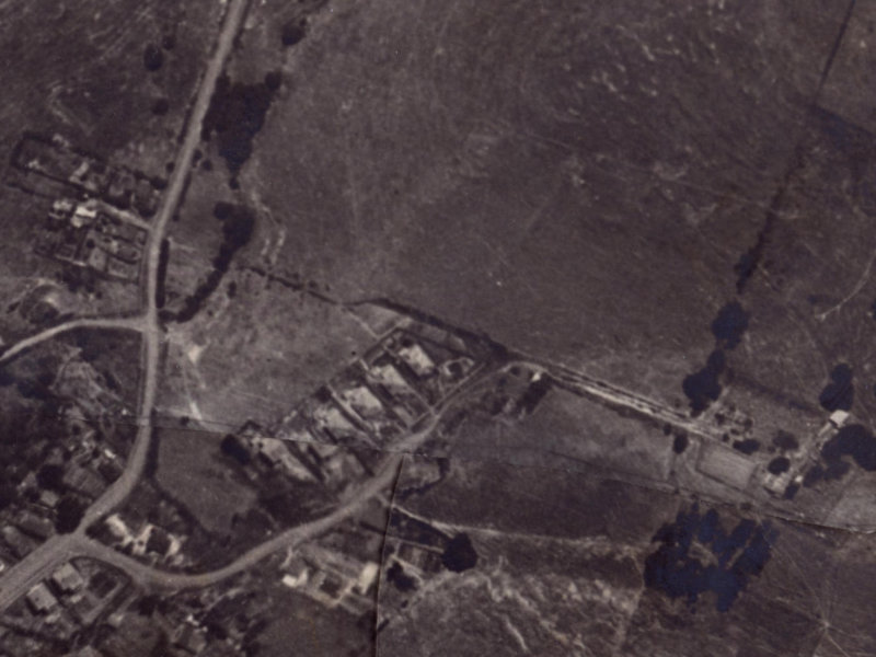 1–7 Crossland Terrace from the air, 1925-1929