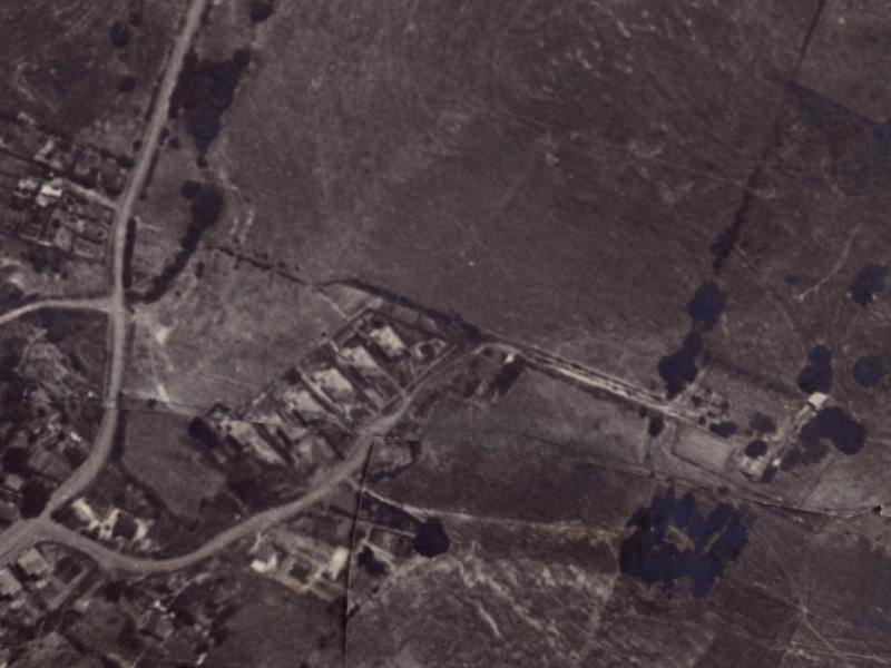 15A College Road from the air, 1925-1929