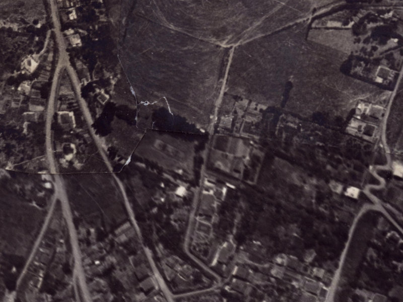 17 Ross Terrace from the air, 1925-1929