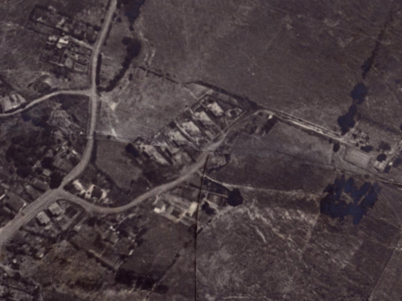 11A College Road from the air, 1925-1929