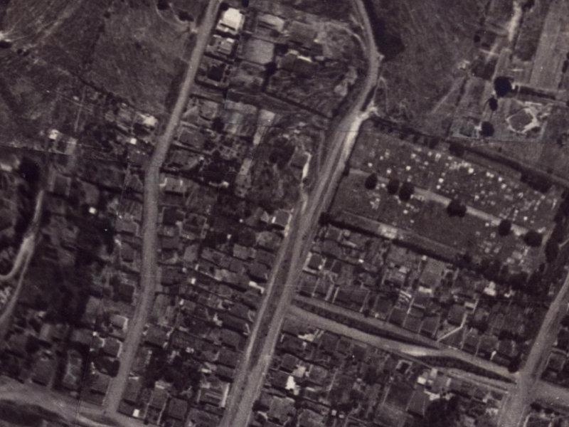 75 Canterbury Street from the air, 1925-1929