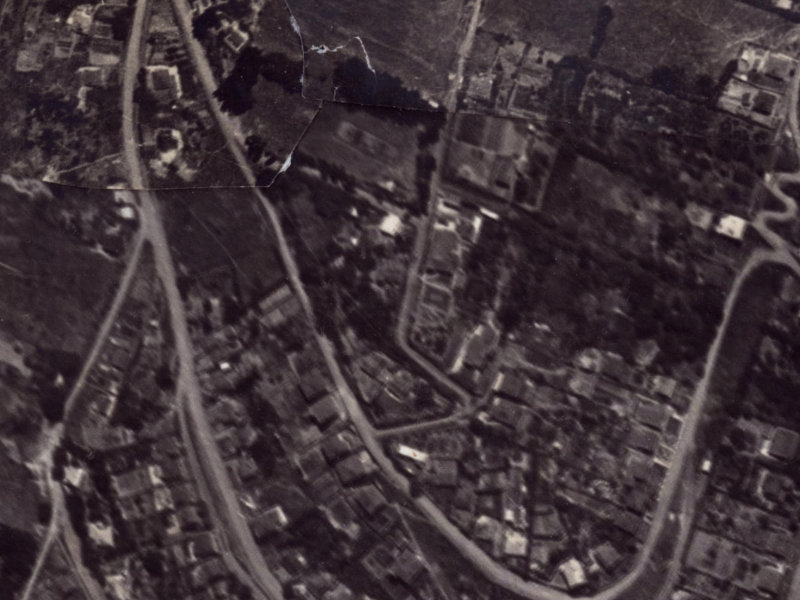 9 Ross Terrace from the air, 1925-1929
