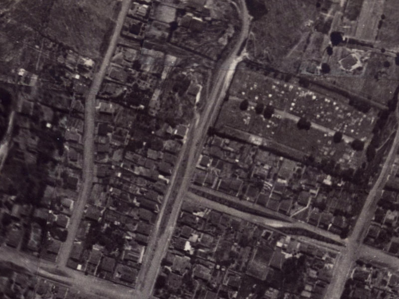 62 Canterbury Street from the air, 1925-1929