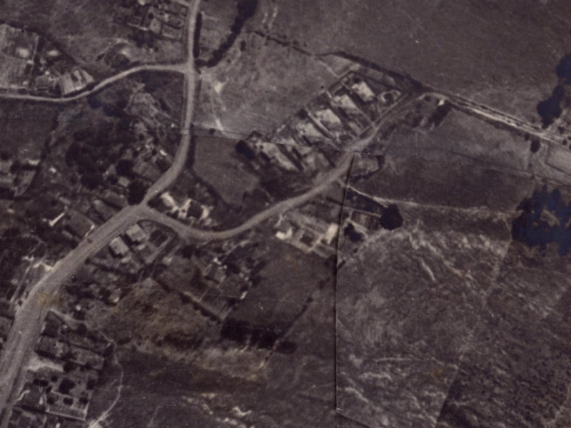 10 College Road from the air, 1925-1929