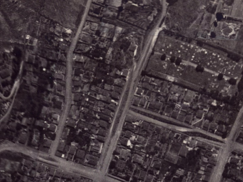 71 Canterbury Street from the air, 1925-1929