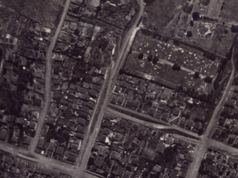 60 Canterbury Street from the air, 1925-1929