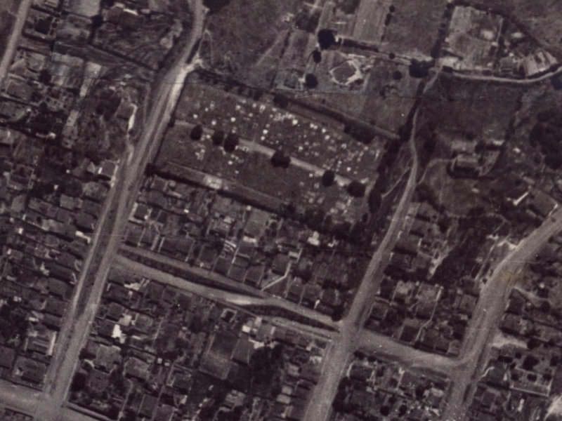 18 Ripon Street from the air, 1925-1929