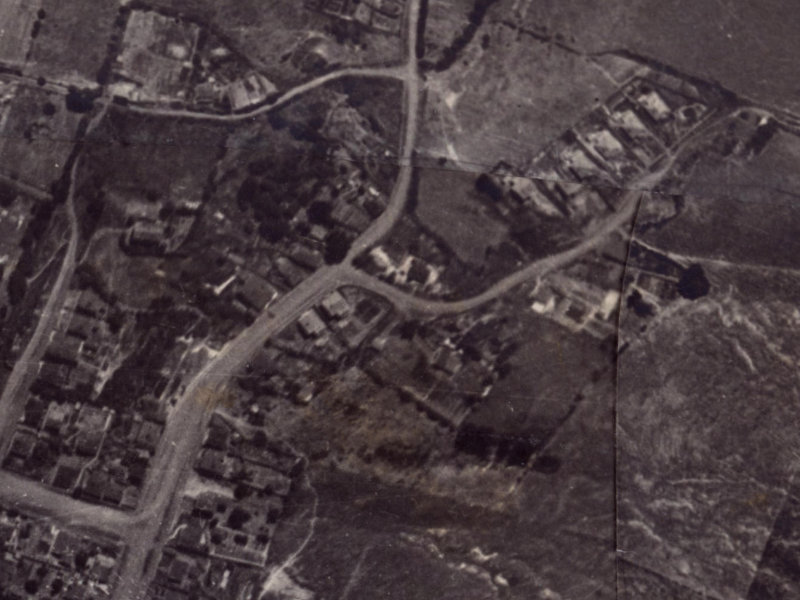 1A College Road from the air, 1925-1929