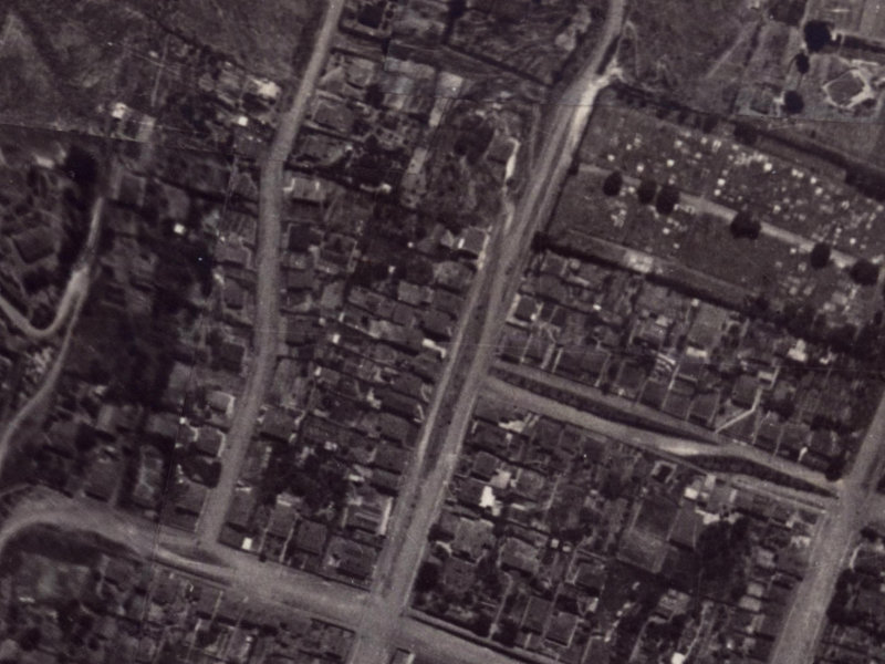 69 Canterbury Street from the air, 1925-1929