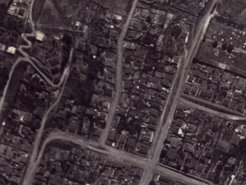 4-8 Cornwall Road from the air, 1925-1929