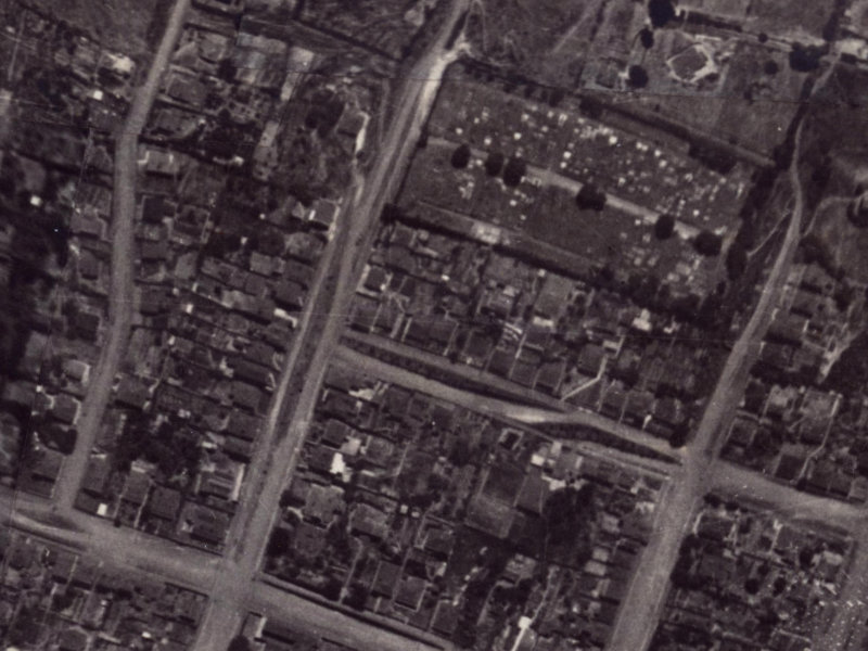 28A Ripon Street from the air, 1925-1929