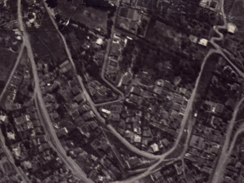 6 Ross Terrace from the air, 1925-1929