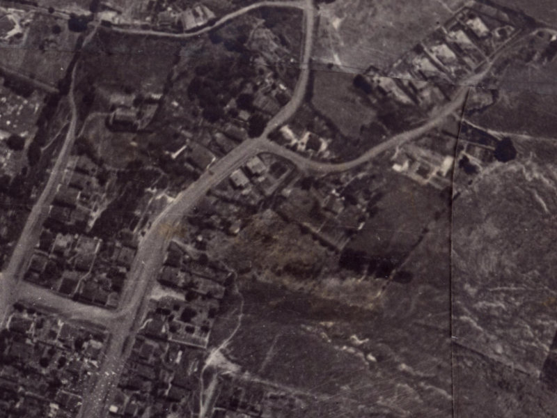 99 Reserve Terrace from the air, 1925-1929