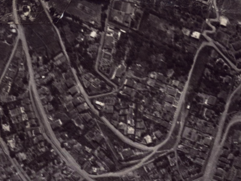 2 Ross Terrace from the air, 1925-1929