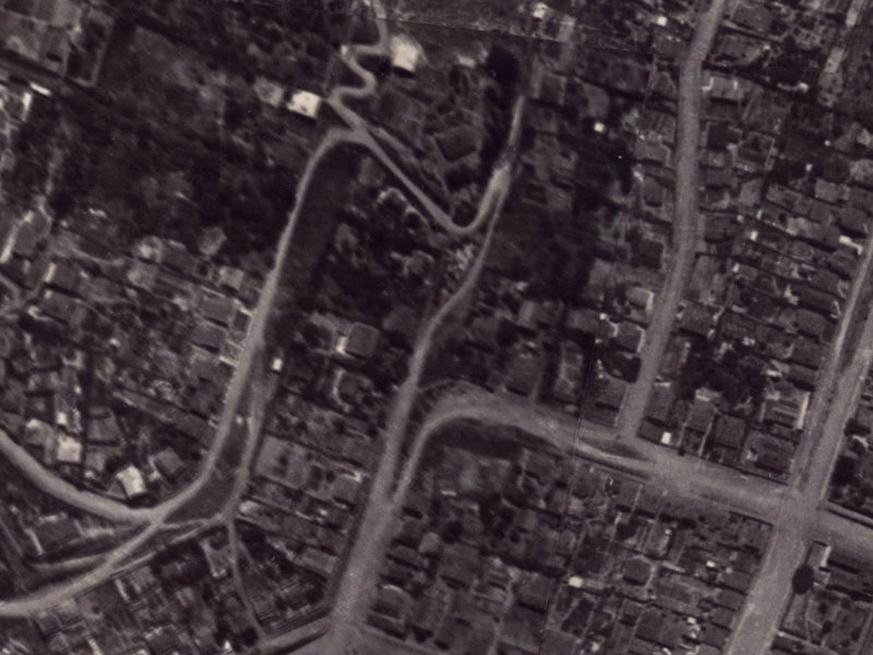 43 Dublin Street from the air, 1925-1929
