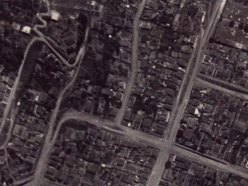 3 Cornwall Road from the air, 1925-1929