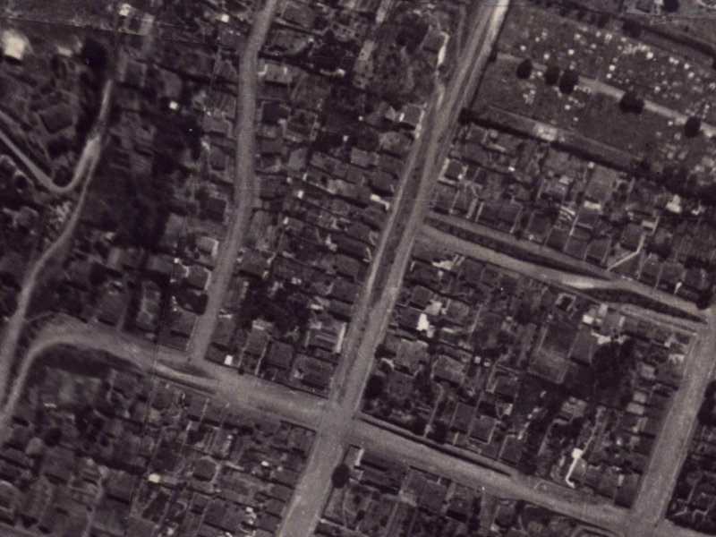 59 Canterbury Street from the air, 1925-1929