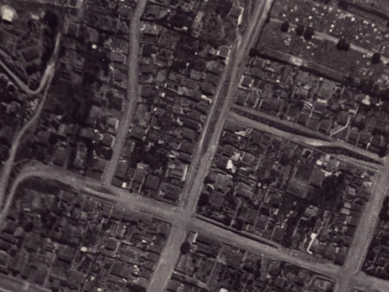57 Canterbury Street from the air, 1925-1929