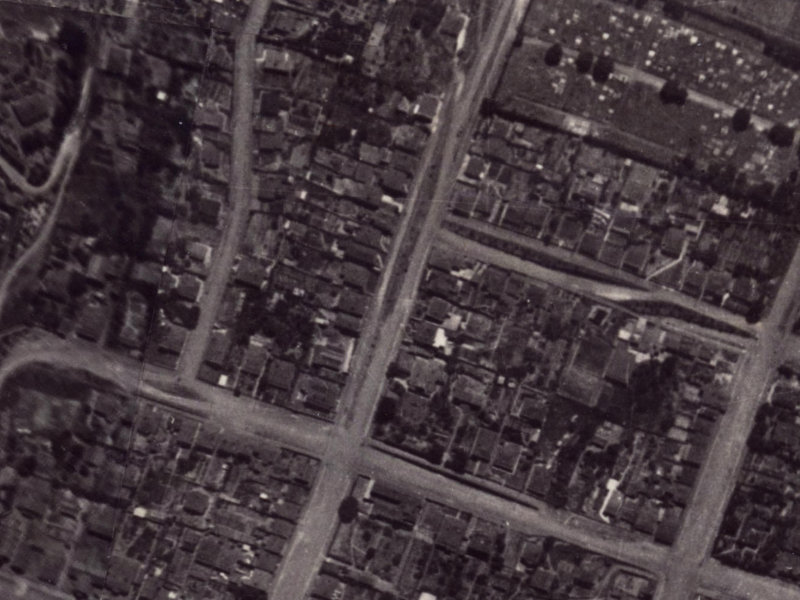 50 Canterbury Street from the air, 1925-1929