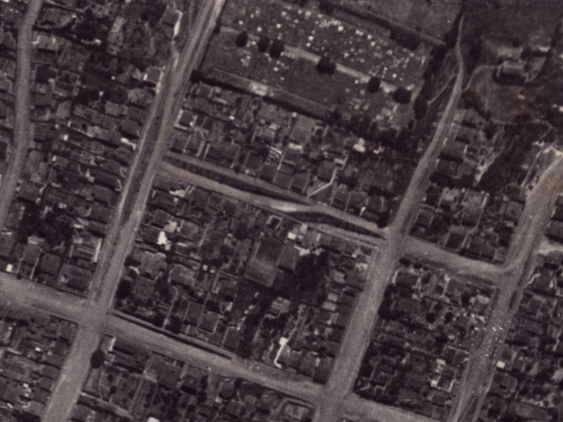 15 Ripon Street from the air, 1925-1929