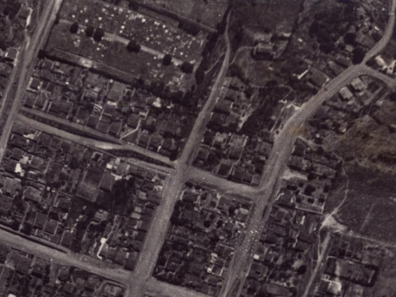 80 Oxford Street from the air, 1925-1929